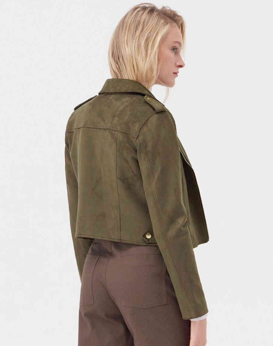 Байкерская куртка из искусственной замши, изображение 2